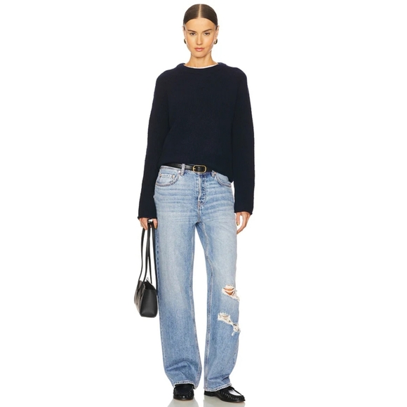 GRLFRND Denim The Bella Low Rise Boyfriend Jeans, Size 27, Color West Village - Picture 1 of 15
